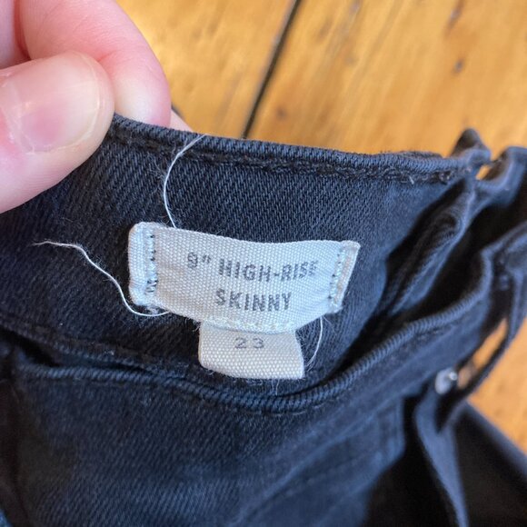 Madewell 9" High Rise Skinny Jeans Size 23 Lunar - Picture 4 of 4